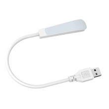 USB Type C LED Light Portable Mini Book Reading-White USB plug