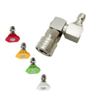 Fast Release Connect Adaptor High-Stainless steel Silver