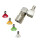Fast Release Connect Adaptor High-Stainless steel Silver 1