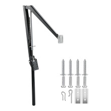Heavy Duty Iron Greenhouses Window Opener Solar Energy Operated