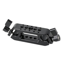 Industrial Strength 15Mm Tube Clamp Double Hole Mounting For
