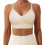 Low Back Bras for Women Backless Straps Low Cut Push-apricot M 1