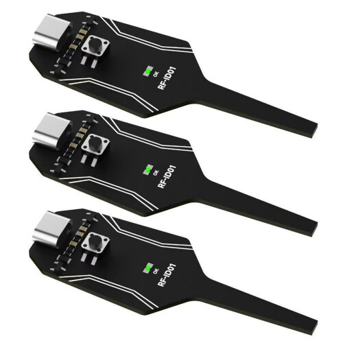 Testeur d'inductance de Type C, testeur de bobines de-3 pièces