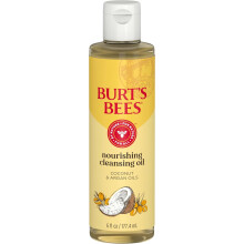 Burt's Bees Nourishing Cleansing Oil With Coconut and Argan Oils, Cleansing Face Oil for Normal to Dry Skin, 6 fl. oz. Bottle