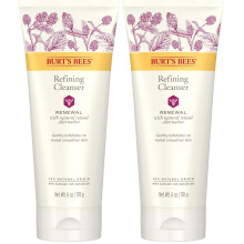 Burt's Bees Renewal Refining Cleanser with Bakuchiol Natural Retinol Alternative,6 Oz (Package May Vary),(Pack of 2)