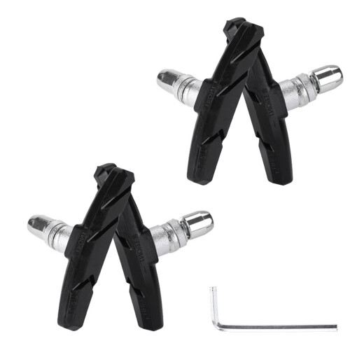 4-teiliger professioneller Bremssattel-Bremsbelag,-Schwarz