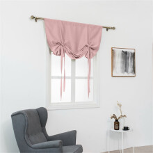 Rideau occultant isolant à nouer 30 x 46 pouces