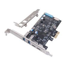 5Gbps PCIE To 4 Port Type C Type E 19Pin 5Gbps PCIE NEC720201