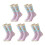 5 Paar lässige Damen-Baumwollsocken mit Eiscreme-Motiven,-002 1