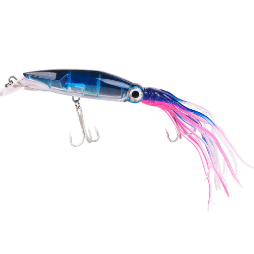 Angelköder Minnow Angelköder Künstliche harte Köder Kraken-Blau