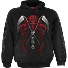 (XL, Black) Spiral - REAPERESS - Hoody Black