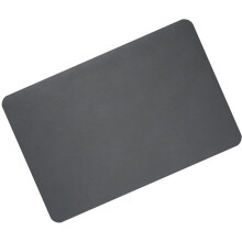 Donkergrijze PVC-koffiezetmat 60x40 cm