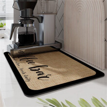 VALSEEL PVC-kahvimatto 30x40cm imukykyinen valuma-alusta