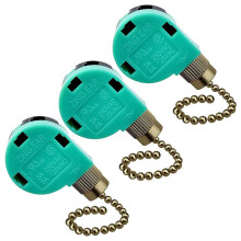 Interrupteur de ventilateur de plafond à 3 vitesses ZE-268S6 (3 pièces)