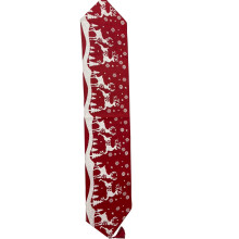 Weihnachtstischläufer – Rot-weißes Rentier-Design, 71