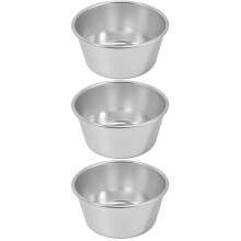 Set mit 3 Kuchenformen aus Aluminiumlegierung, 6,7 cm