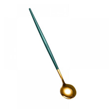 Rührlöffel aus Edelstahl, 21 cm