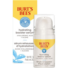 Burt's Bees Hyaluronic Acid Face Serum, Hydrates & Boosts Skin Naturally for Smoother, Glowing Skin Tone,   Hydrating Booster Facial Serum (1 oz)