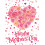 Bandeira de jardim com rosas vermelhas e rosas cor-de-rosa, 31,75 x 45,72 cm (12,5 x 18 polegadas), dupla face. 1
