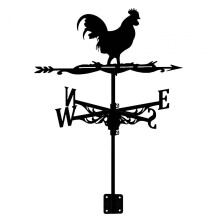 Βάση στήριξης οροφής Weathervane σε vintage μαύρο μεταλλικό στυλ