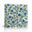 Tableau sur toile floral bleu et vert 1