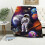 Couverture spatiale en flanelle 100x130cm 1