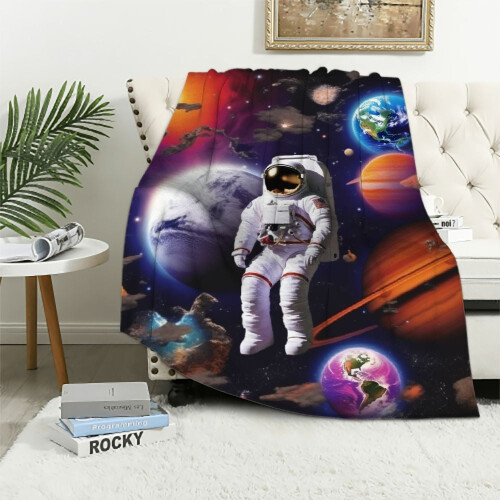 Couverture spatiale en flanelle 100x130cm