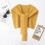 Women's Knitted Shawl, Soft Warm Wrap, 100 x 48 cm 3