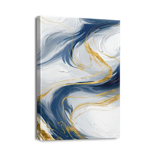 Ensemble de tableaux muraux abstraits botaniques sur toile