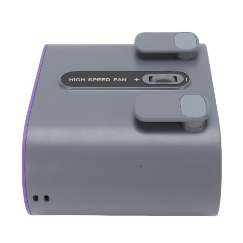 Tailleventilator 6000mAh 122x75x99mm 4.8x3x3.9in grau