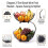 2 Tier Fruit Storage Basket Countertop Kitchen Bread Vegetable Fruit Bowl Rack 6