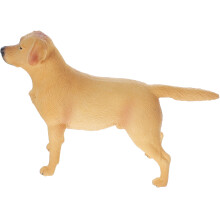Figurine décorative en plastique représentant un Labrador Retriever, 16 cm