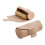 Multipurpose Round PU Leather Pouches With Spacious Holds-Nude 1