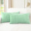 Housses de coussin en chenille 50 x 50 cm (lot de 2) 1