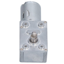 JGY-370 DC24V 8 mm motore a ingranaggi a vite senza fine grigio 0,3kg.cm