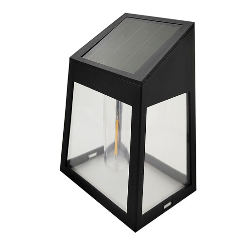 2-Pack Solar Wall Light with Tungsten Filament