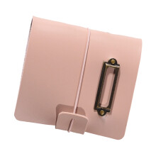 Fotohouder Mini-fotoalbum Verzamelboek met PU-omslag en-Roze