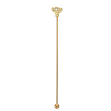 Goldener Rührlöffel aus Edelstahl, 1 Stück