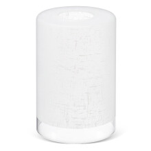Abat-jour en verre gris pour lampe de table 15 x 10 x 10 cm