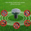 Ultrasonic mole shocker / pest scare with solar cell 2-pack 5