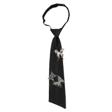 Unique Pre-Tied Ties Polyester Easy Wear Office Ties Comfortable