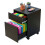 Rolling File Cabinet with Hanging Rails and Drawer 1