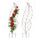 Leaf-Shaped Metal Trellis Set for Climbing Plants 1