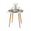 Square Dining Table, Bamboo Legs, Seats 4 1