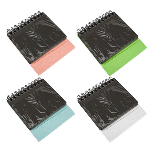 Plastic 3Inch Picture Holder With Interchangeable Page-White 1