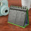 Plastic 3Inch Picture Holder With Interchangeable Page-White 3