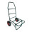 Folding Transport Trolley, 80kg Capacity, Steel Frame 1