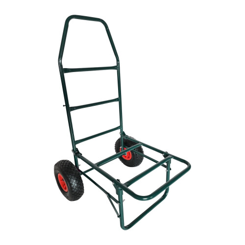 Folding Transport Trolley, 80kg Capacity, Steel Frame