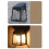 2-Pack Solar Wall Light with Tungsten Filament 3