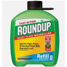 Roundup WeedKiller TOTAL Fast Action Ready To Use Weed Killer Pump Refill 5 L